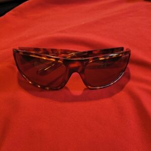 AIX Tortoiseshell Wrap Sunglasses - Brown Lenses